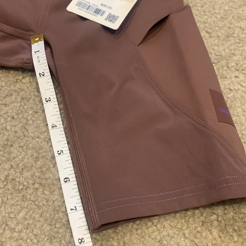 NWT lululemon cargo SHR hiking shorts 8” Dark oxide brown size 4 - Picture 11 of 13